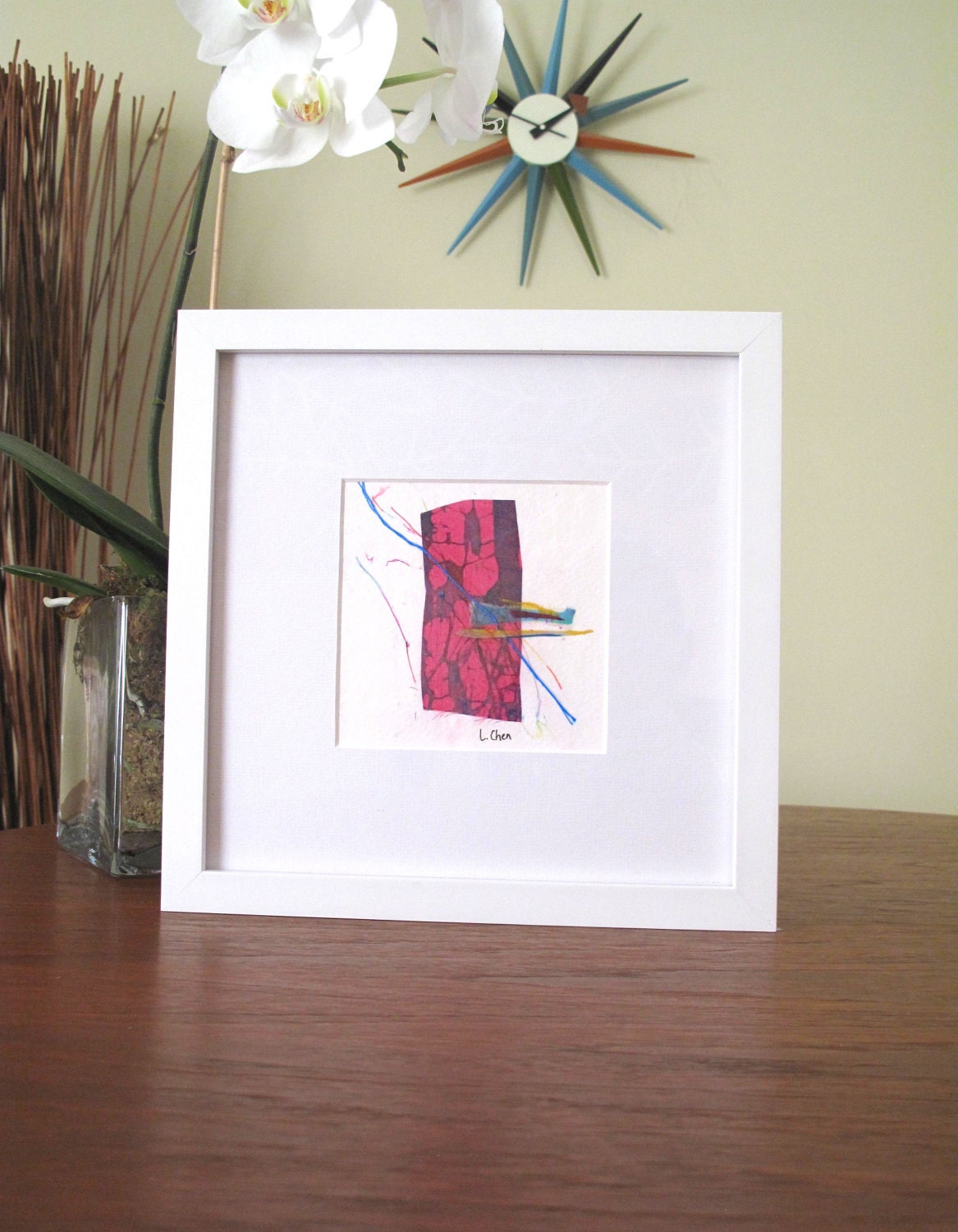 Blush-ORIGINAL FRAMED