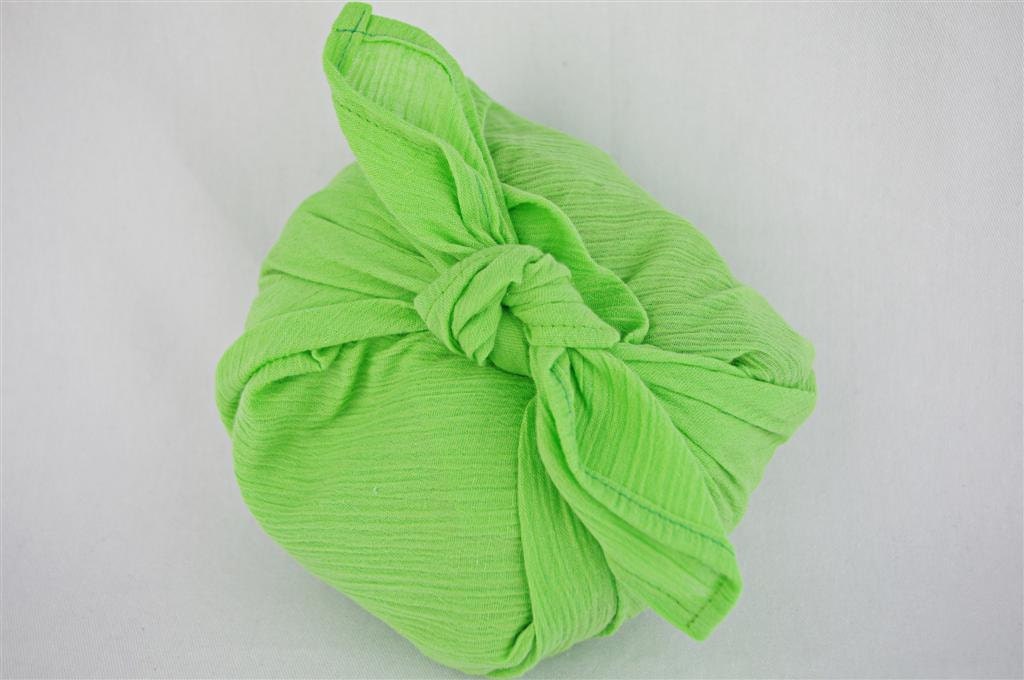 Apple Green Cheesecloth Placenta Wrapping Cloth for Lotus Birth