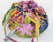 Lotus Birth Placenta Bag - Batik Unlined without Applique