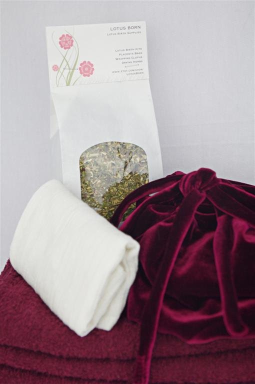 Lotus Birth Kit - Red Velvet Unlined