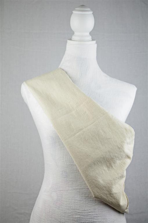 Natural Unbleached Earthsling Sling Pouch Baby Carrier - Linen - Medium