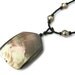 Upcycle VIntage Abalone Shell Necklace
