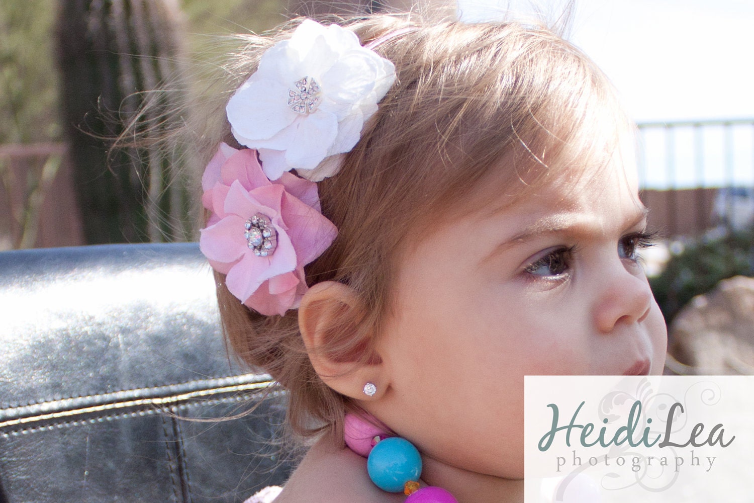 Baby headbands-Newborn headbands-Fuschia flower headbands-toddler-baby girl-children-adult-photo prop