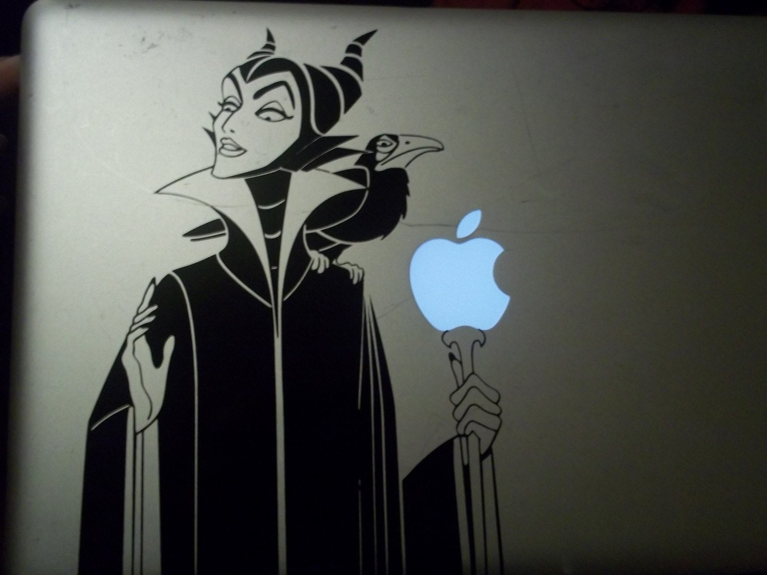 Maleficent Macbook Vinyl Decal