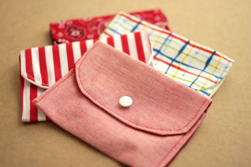 Easy Wallet Pattern in 2 sizes - Men Women Unisex - PDF Sewing Pattern