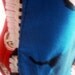 Cookie Monster Apron Upcycled Tshirt Handmade OOAK Unique Gift