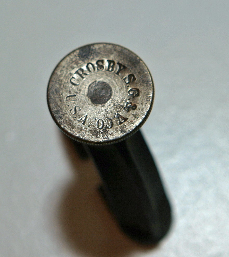 Antique rare primitive 1800s Small Metal Screw Drill Punch jewelry making leather crafter watchmaker