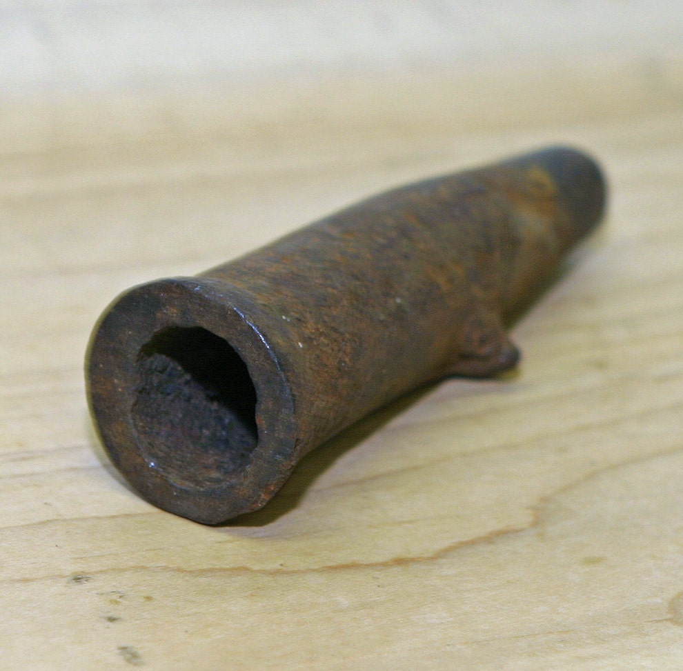 Antique rare primitive 1800s Vermont Maple Sugar Bush Cast Iron Tap Spile Tapping Maple Syrup Trees