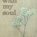 It Is Well With My Soul, Modern, Fresh, Neutral Tones, Babys Breath, Evergreen, Set Of Two 8"x10" Fine Art Prints