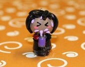 Chibi Man with Soda Charm