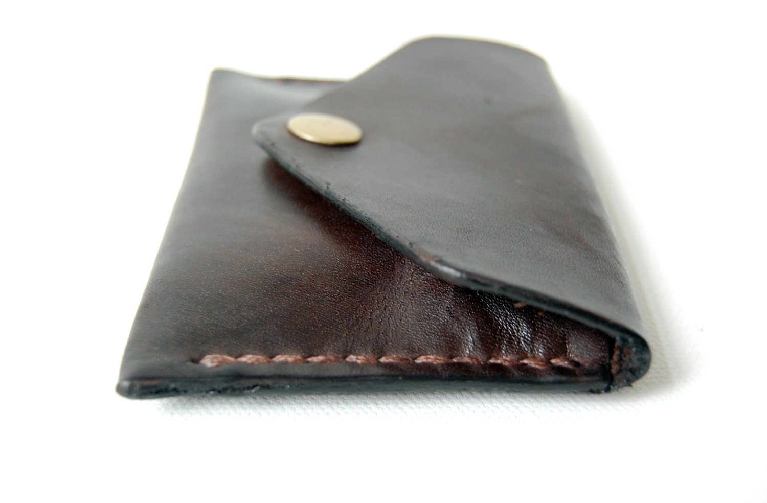 Handmade Brown Leather Pocket Wallet