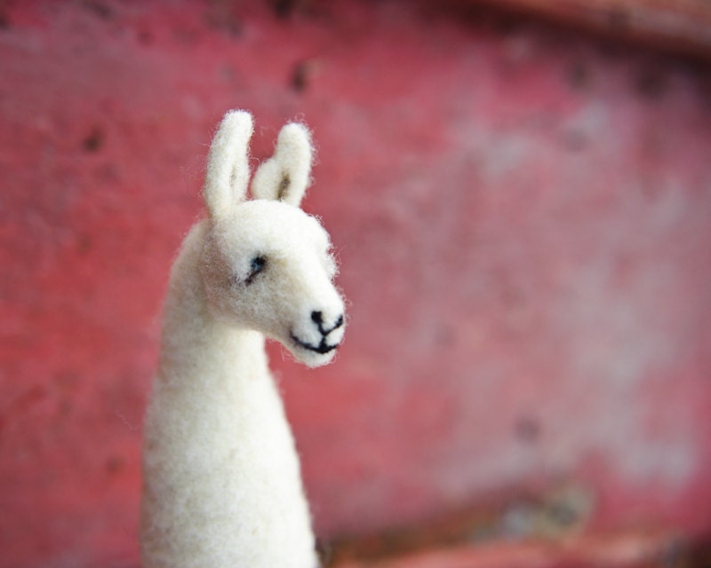Llama Finger Puppet