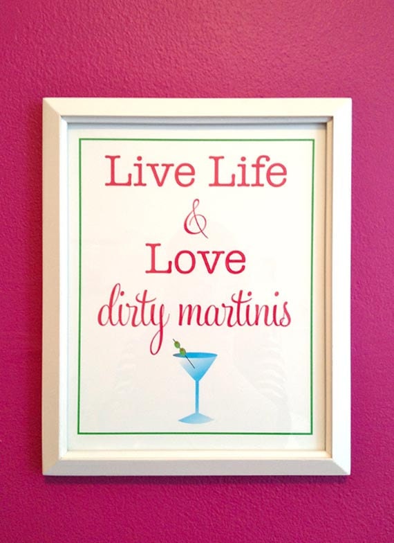 keep calm - live life and love THE BEACH (starfish)- 8 x 10 poster print