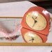 Vintage Retro Reveille Clock...Wind-Up Alarm Clock...Art Deco...Fabulous Salmon Color
