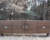 Barn Wood & Walnut Console (CRAZY SALE)