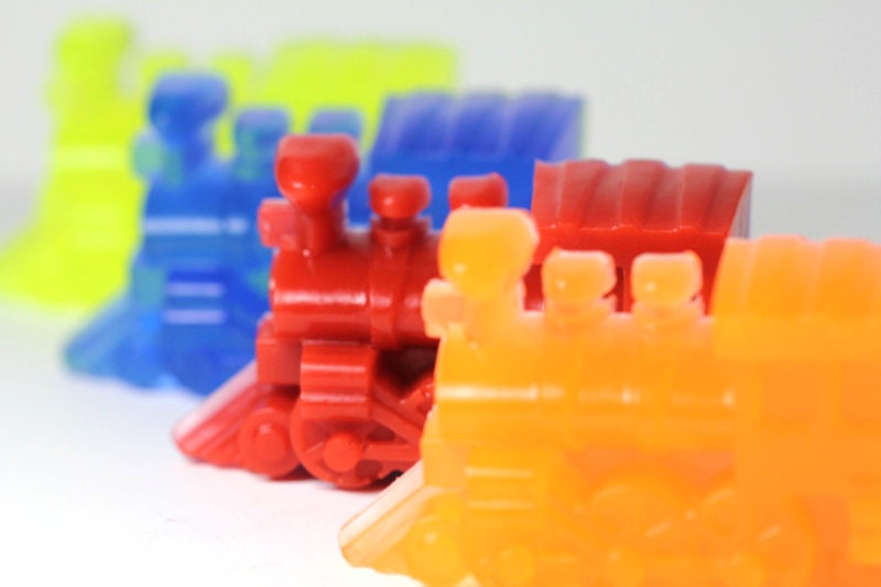 Choo Choo Train kid Soaps - Kid Party Favors - Child Bath Soap