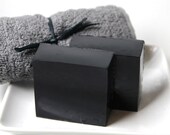 Bamboo Charcoal Facial Soap - All Natural Fragrance Free Handmade Vegan - Activated Charcoal face soap