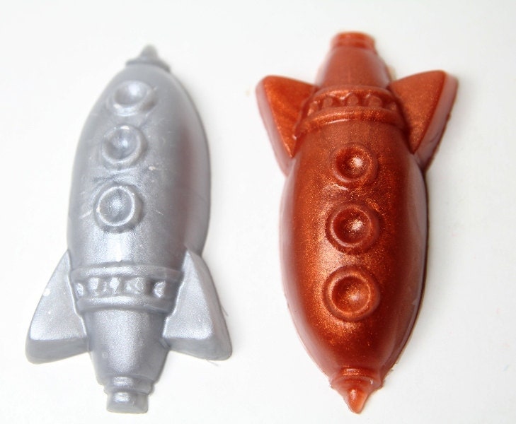 Rocket Space Ship kid Soaps - Children Soap  Party Favors - Birthday
