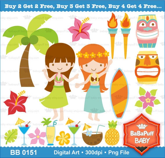 Buy 2 Get 2 Free ---- Hawaii Vacation ---- Personal and Small Commercial Use ---- BB 0151