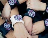 Listing for 6 Bridal or Bridesmaid Cuffs