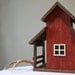 Red Barn Cowboy Country Bird House Two Holer by Plus Z Ranch