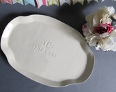 Custom Wedding Signature Guestbook Platter or Heirloom Wedding Gift - Gift boxed
