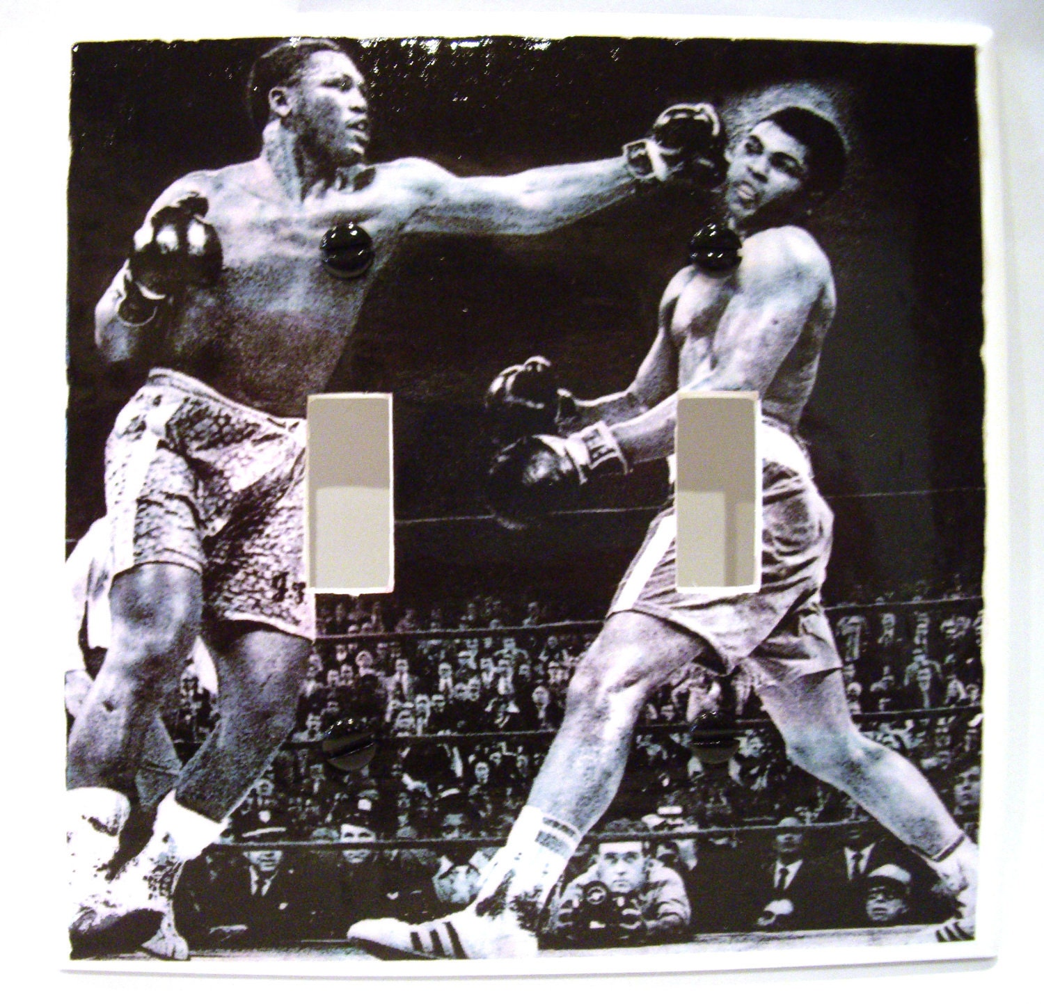 Decoupage Light Switch Plate Cover Frazier vs. Ali