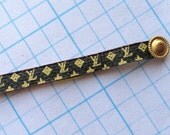 Belt Faux LV Designer - by Pat Tyler Leather Miniatures