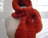 KNITTING PATTERN Chunky Cowl Scarf Collar Button tab Beginner Knit PDF Digital Delivery