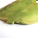 Ceramic Pear Plate Green Dish Fruit Spoon Rest Eco Friendly Material