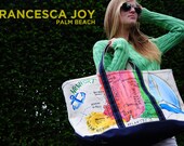 Newport Map- Large Tote