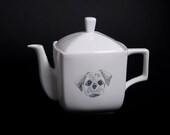 Pug Square Teapot.
