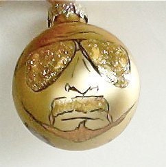 The Big Lebowski - Walter - Gold Ornament