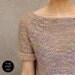 knitted sweater pastel colorful merino cotton theknitkid