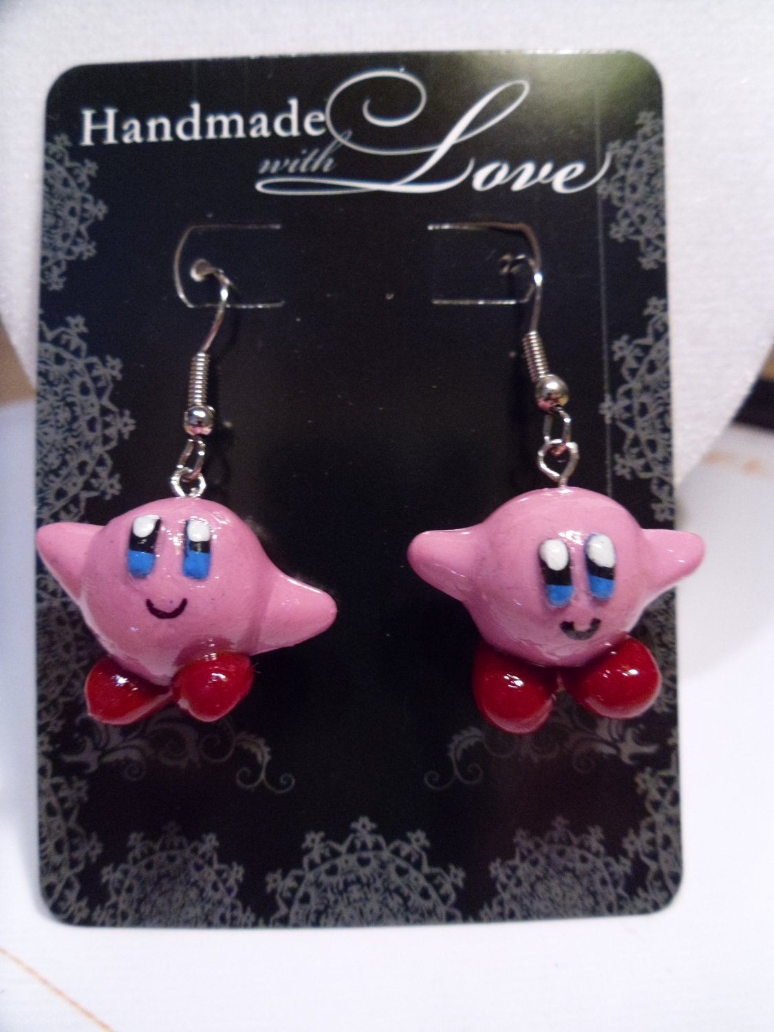 Nintendo Kirby Earrings NES