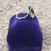 Green adjustable wire wrapped fused glass ring