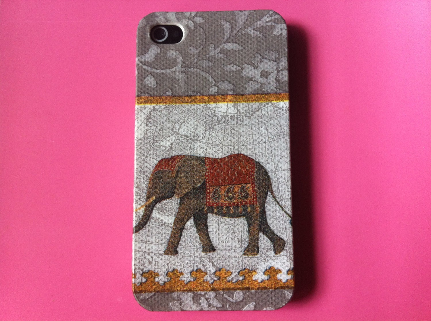 Thai Elephants : iPhone 4 Case, iPhone 4s Case, iPhone 4 Hard Case, iPhone Case