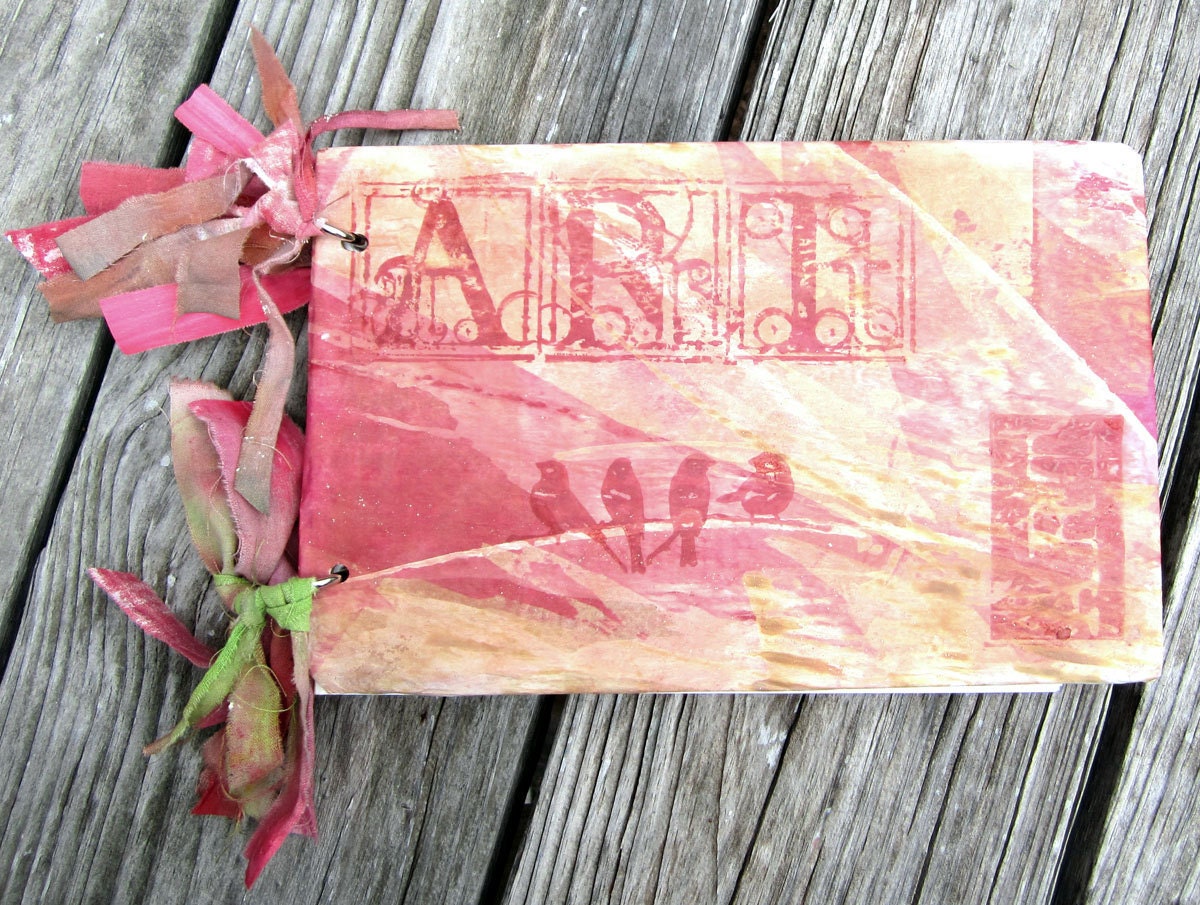 Hand-Painted Art Sketchbook
