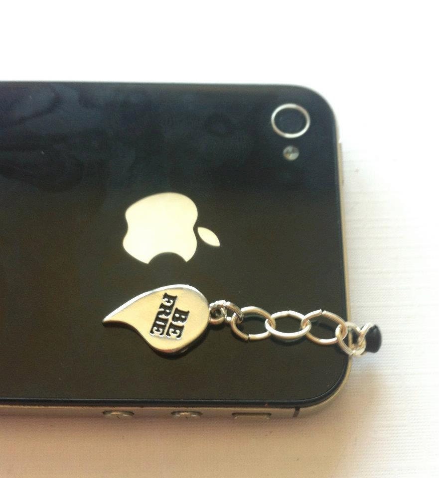 Hand-Assembled Custom Earphone Jack Plug Charms- Best Friends (Set)