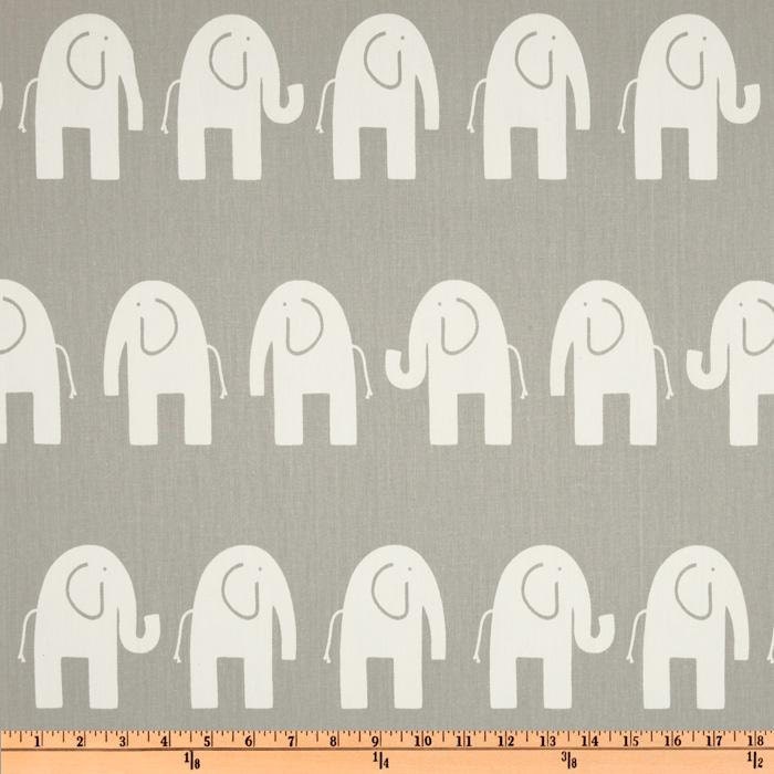 PILLOW COVERS -Premier Prints Ele Twill Storm/White- 16 Inches