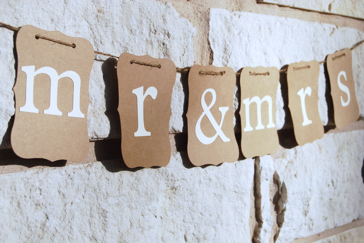 Wedding Banner Decoration  MR & MRS Bride and Groom Banner Great for Engagement Party, Wedding Shower, or Wedding