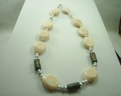 Jasper Pine Gemstone Necklace Handcrafted Metaphysical Design 2335MJ