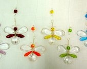 Hanging Butterfly Crystal Suncatcher, Wedding Decoration, Garland, Car Charm, Glass Suncatcher, Rear View Mirror, Car Mirror