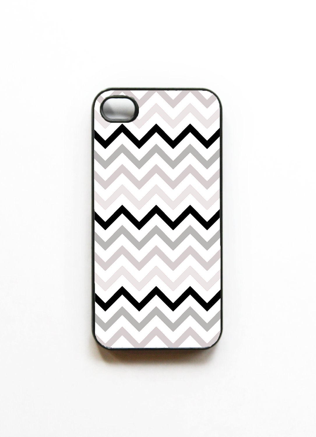 Black Chevron iphone Case. Cases for iphone 4.