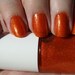 Drawer of Inappropriate Starches. Custom Orange Nail Polish Blend.