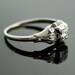 1930s Engagement Ring - White Gold and Diamond Antique Ring