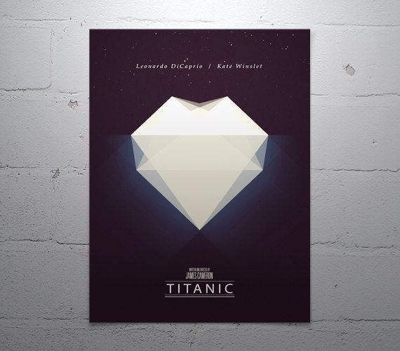 TITANIC - Movie Poster: 12x16" Fine Art Print