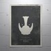 The DARK KNIGHT RISES - movie poster: 12x16" fine art print