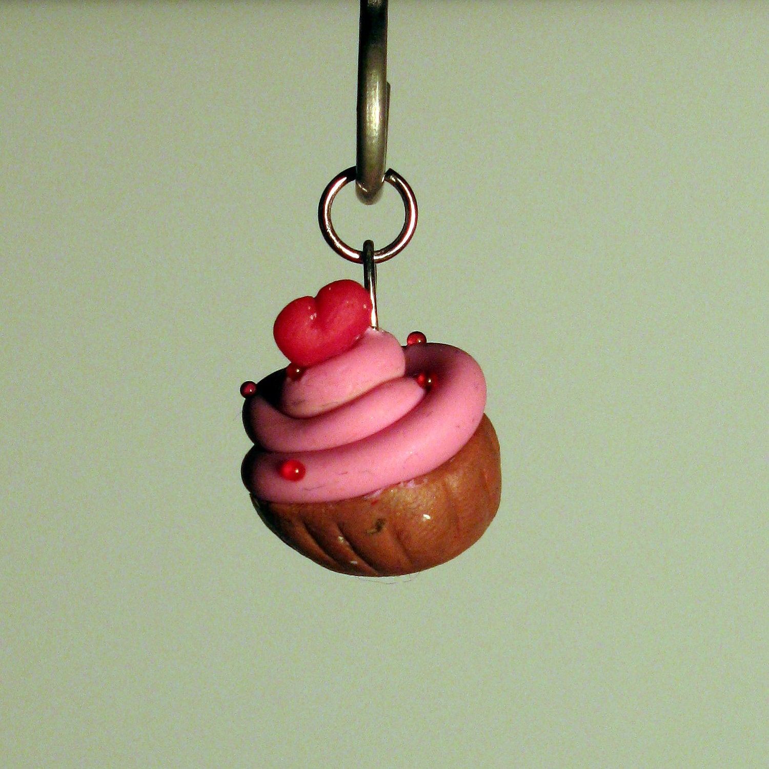 Sweet Heart Sprinkle Cupcake