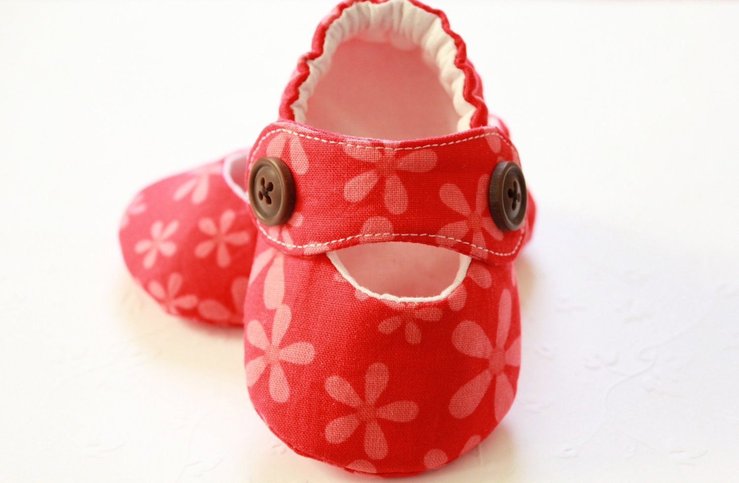 Baby Shoe Pattern - Modern MaryJanes - INSTANT DOWNLOAD